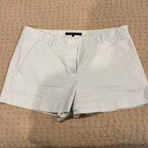 Theory Seersucker Shorts